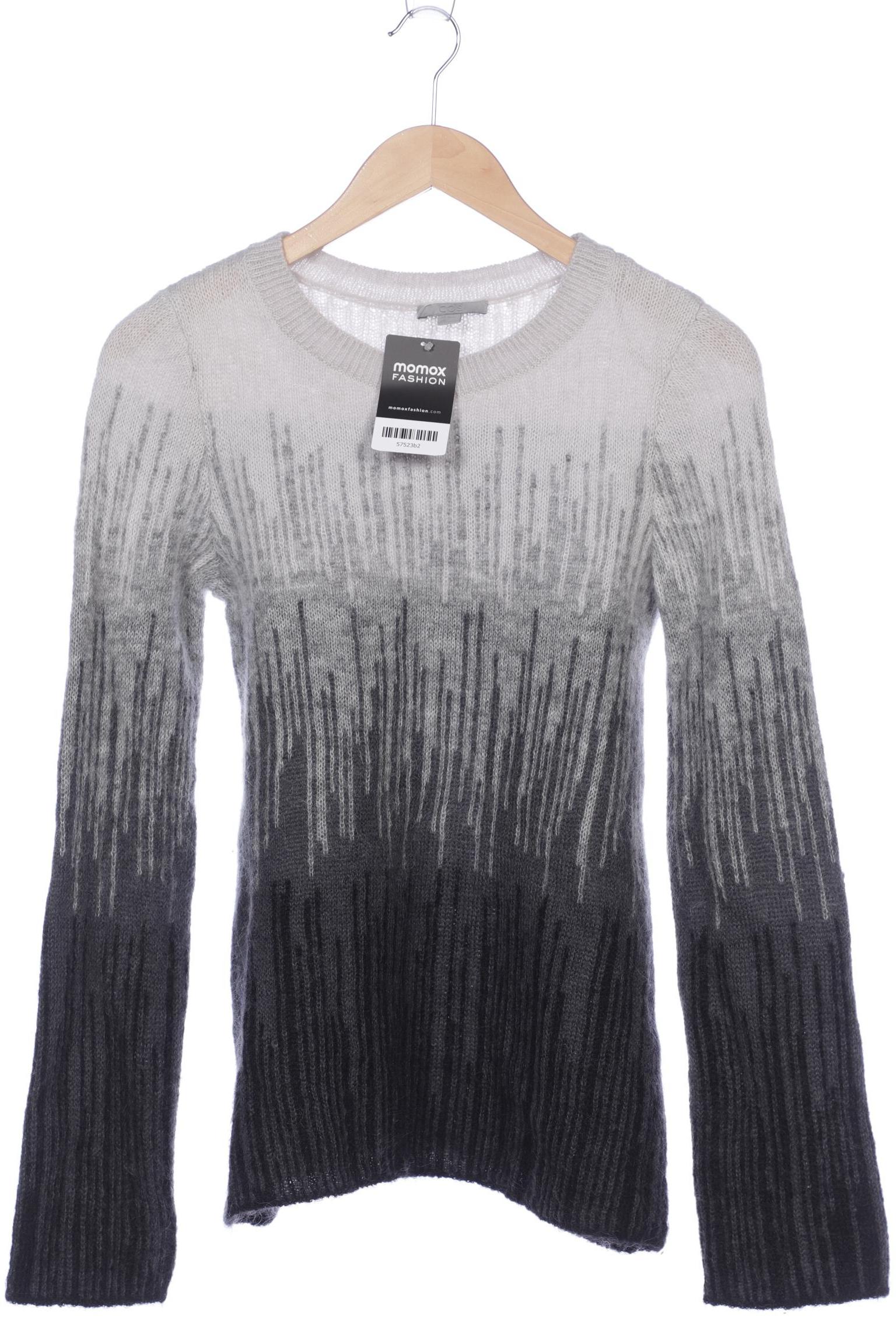 

COS Damen Pullover, grau, Gr. 34