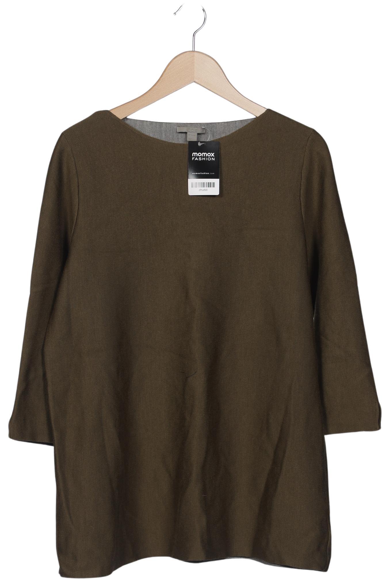 

COS Damen Pullover, grün, Gr. 42