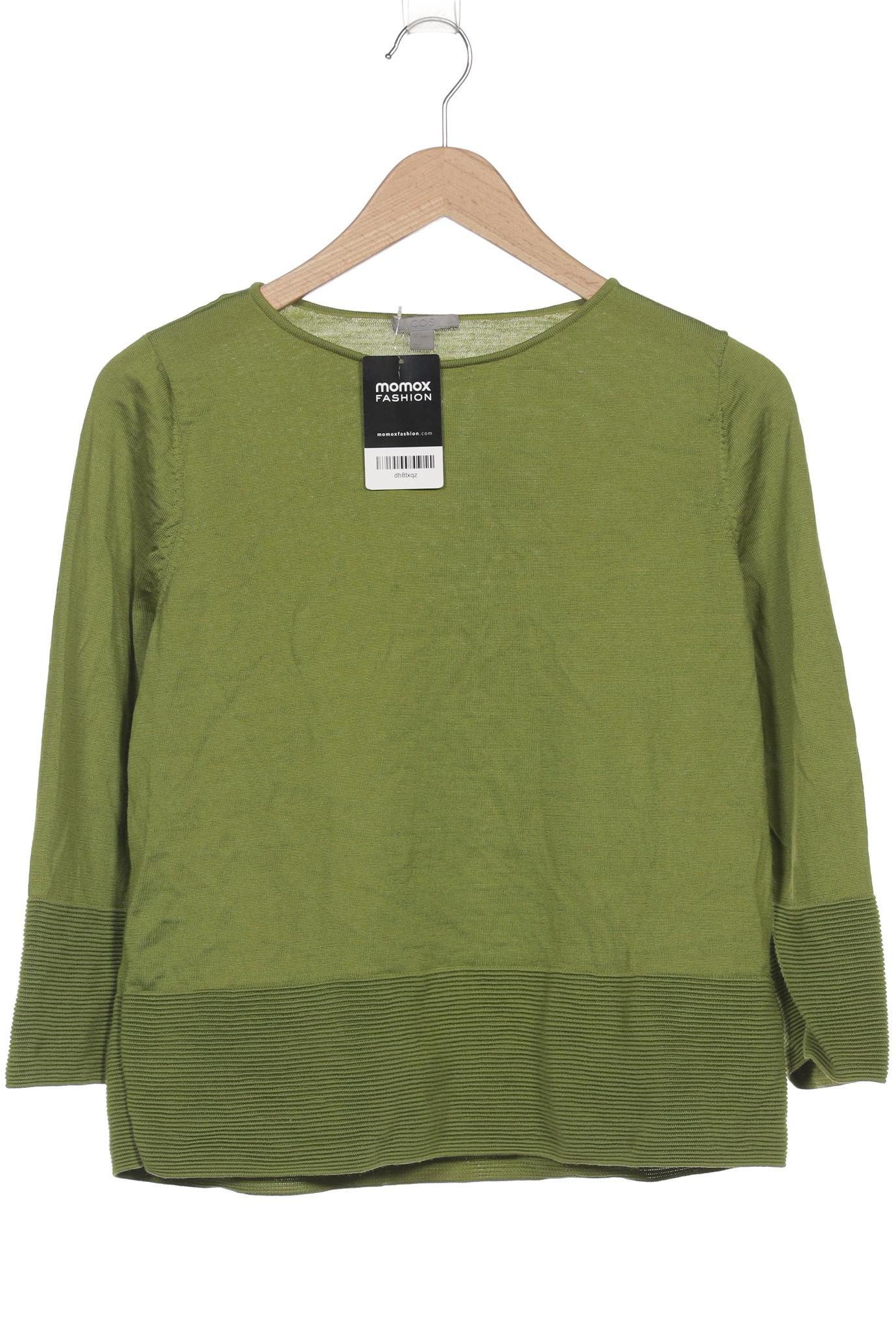 

COS Damen Pullover, grün, Gr. 38