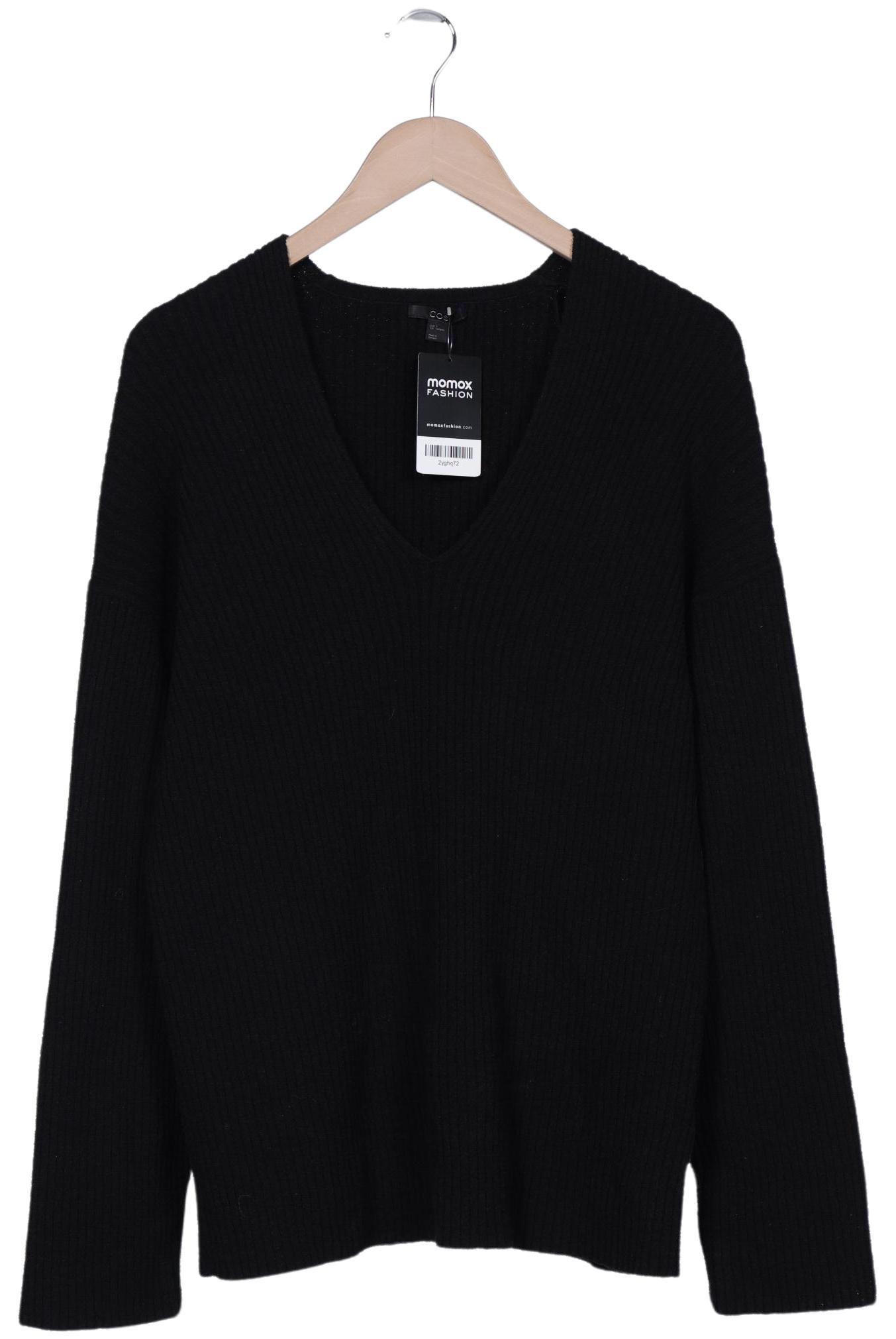 

COS Damen Pullover, schwarz, Gr. 36