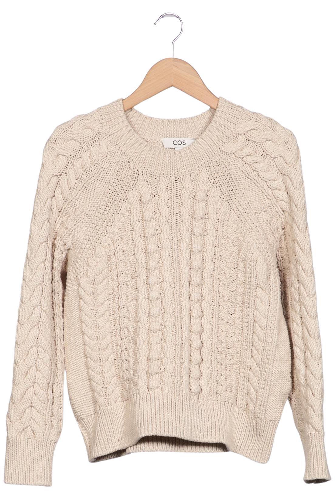 

COS Damen Pullover, beige, Gr. 38