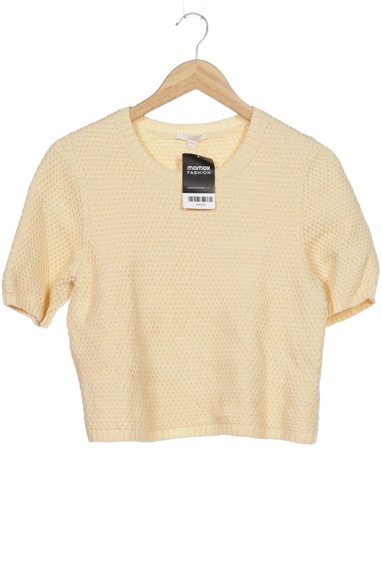

COS Damen Pullover, gelb, Gr. 38