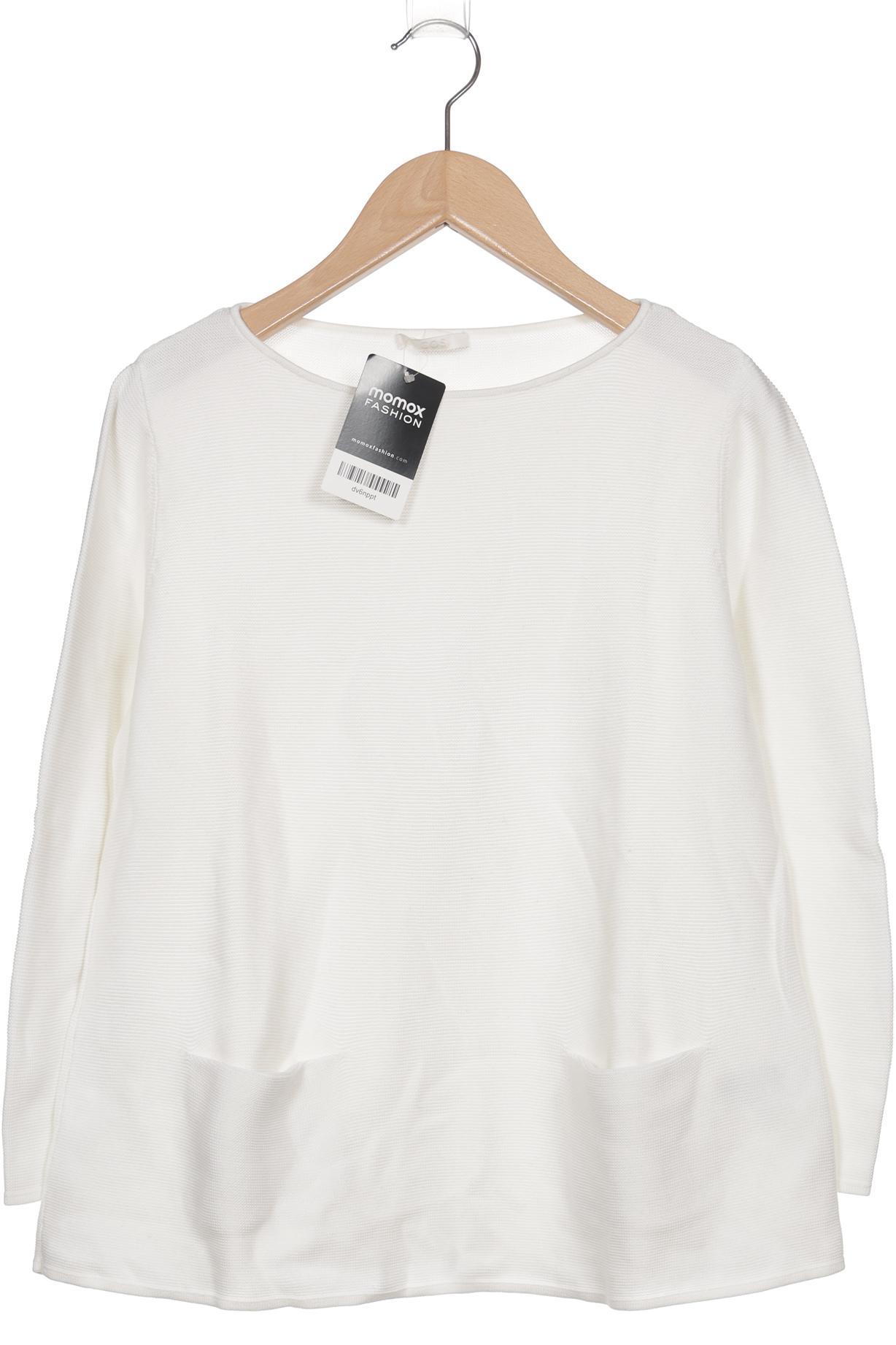 

COS Damen Pullover, weiß, Gr. 36