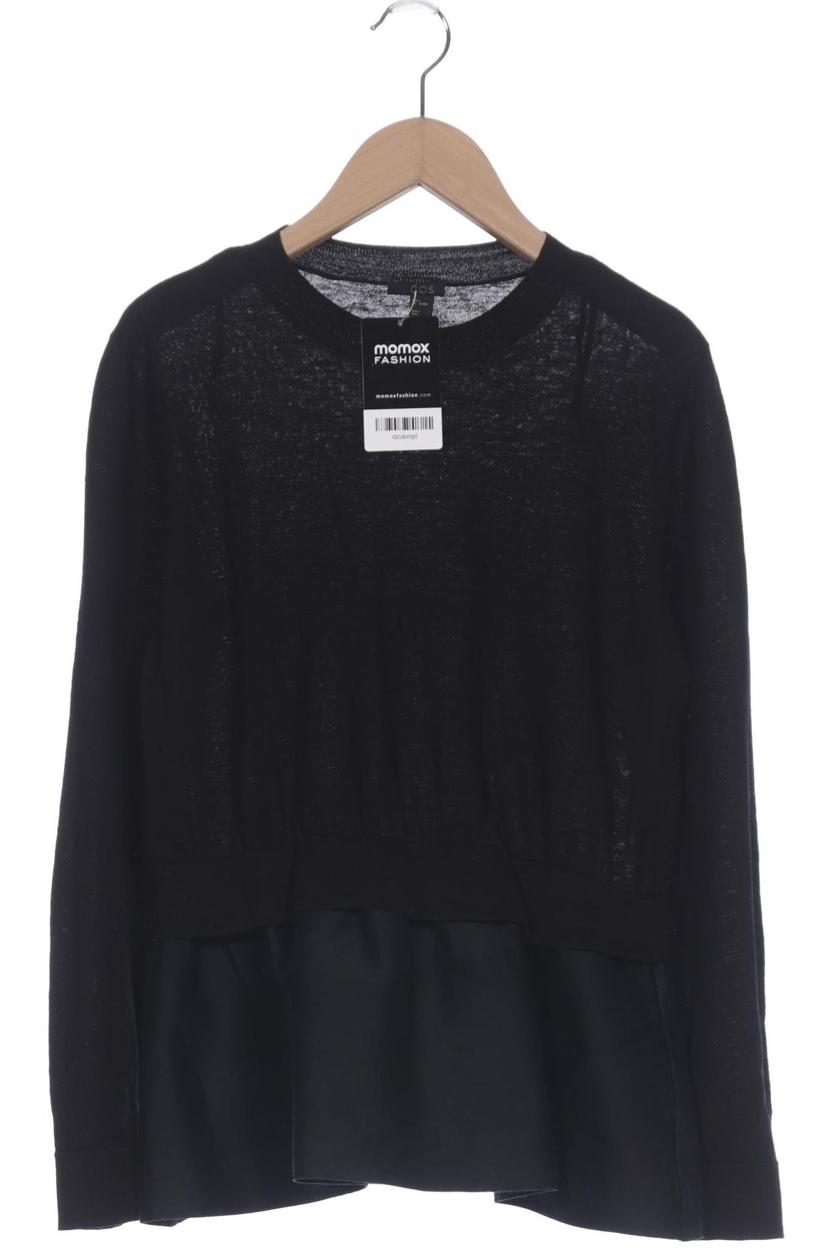 

COS Damen Pullover, schwarz, Gr. 36