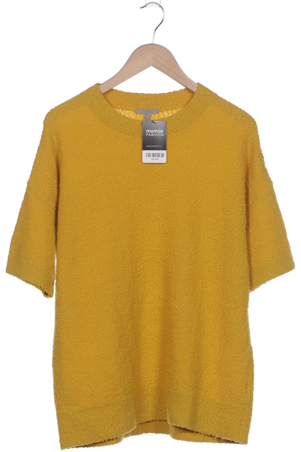 

COS Damen Pullover, gelb, Gr. 38