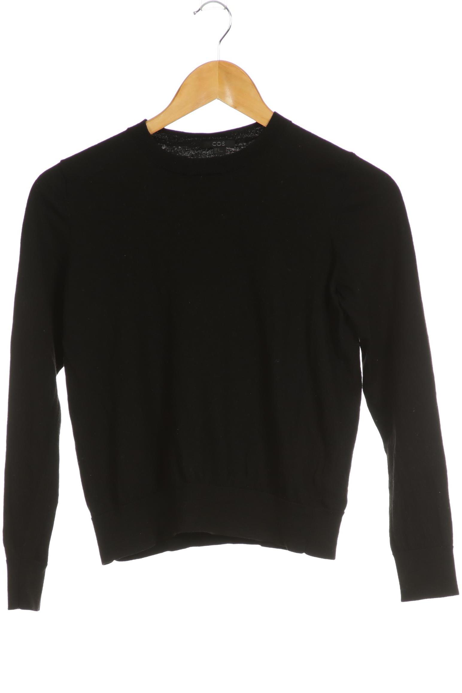 

COS Damen Pullover, schwarz, Gr. 38