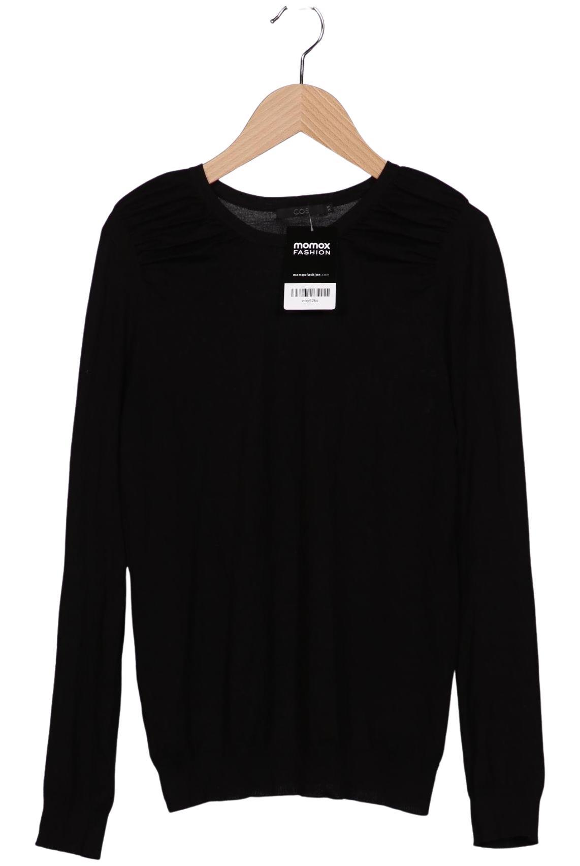 

COS Damen Pullover, schwarz, Gr. 34