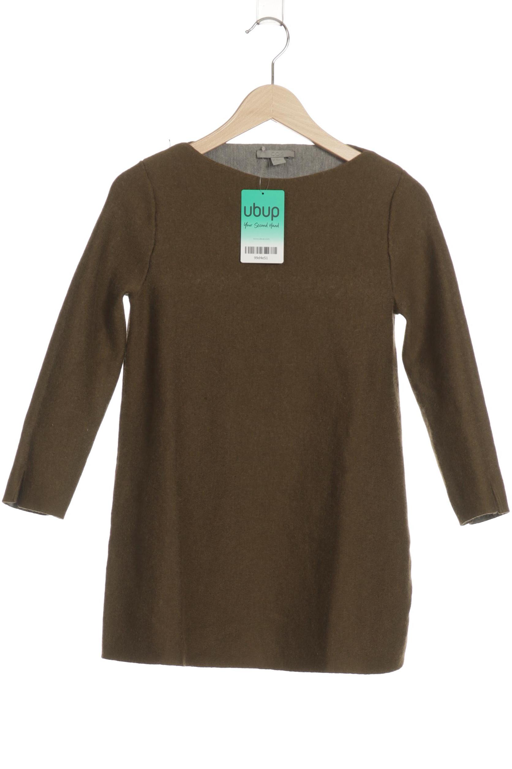 

COS Damen Pullover, grün, Gr. 34