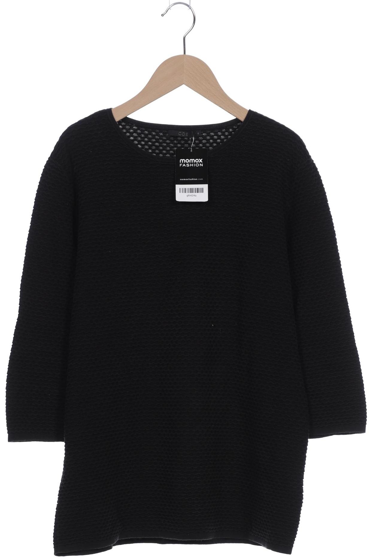 

COS Damen Pullover, schwarz, Gr. 38