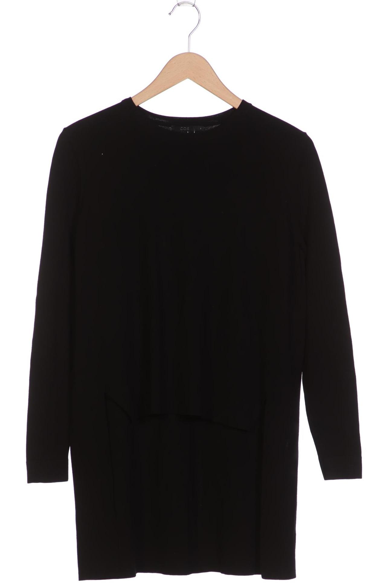 

COS Damen Pullover, schwarz, Gr. 38