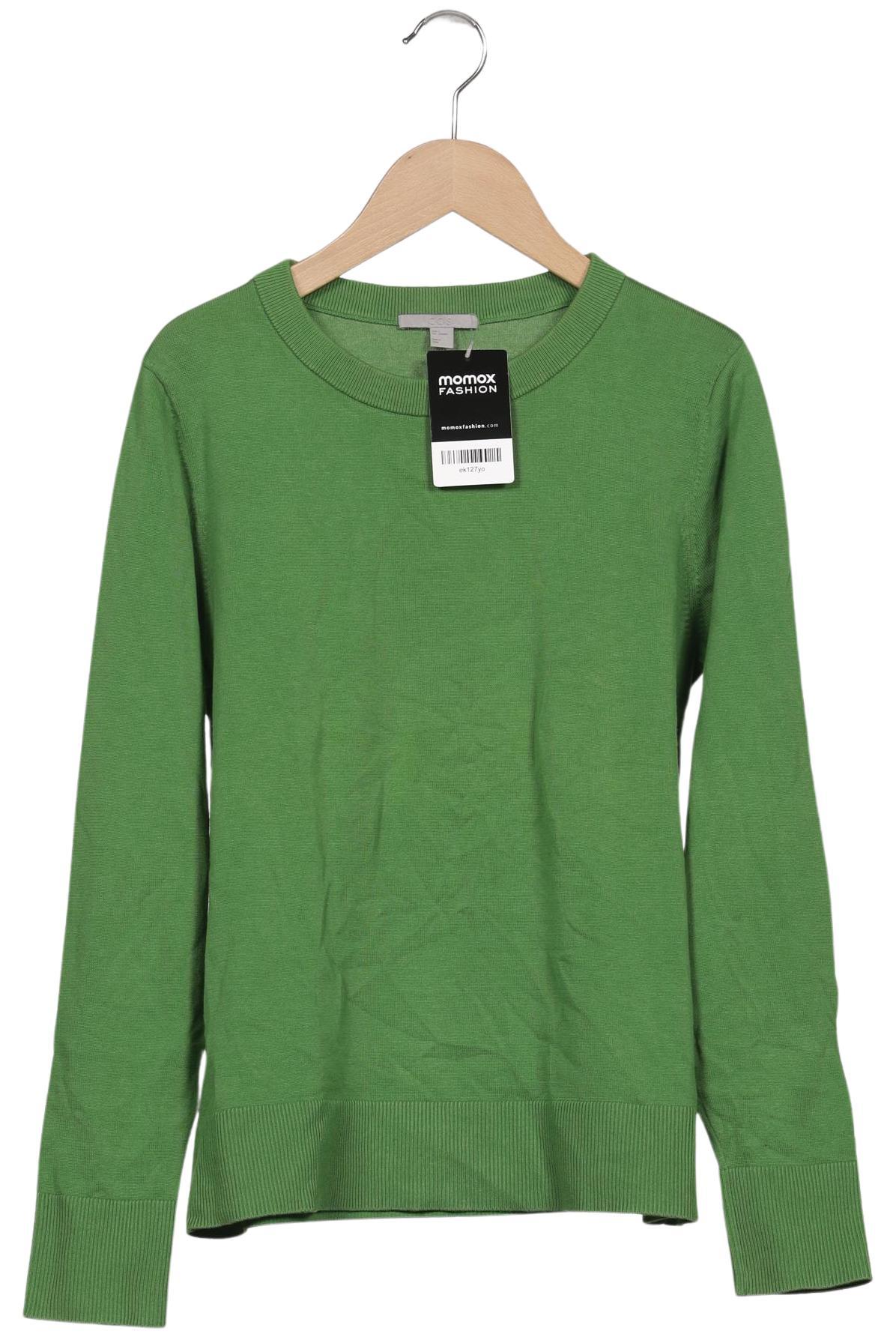 

COS Damen Pullover, grün, Gr. 36