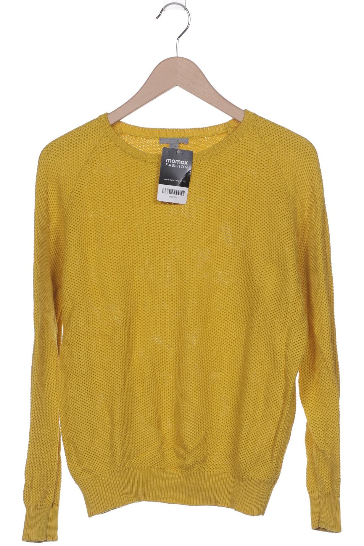 

COS Damen Pullover, gelb, Gr. 42