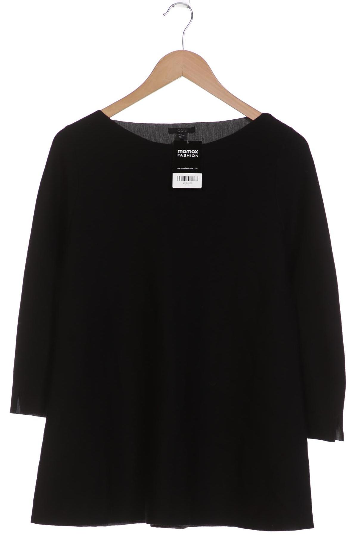 

COS Damen Pullover, schwarz, Gr. 36