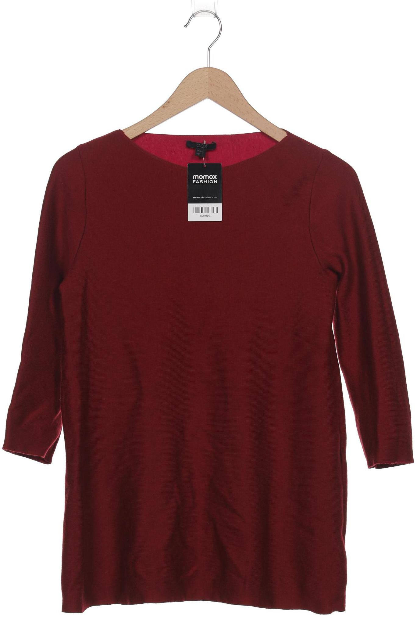 

COS Damen Pullover, bordeaux, Gr. 36