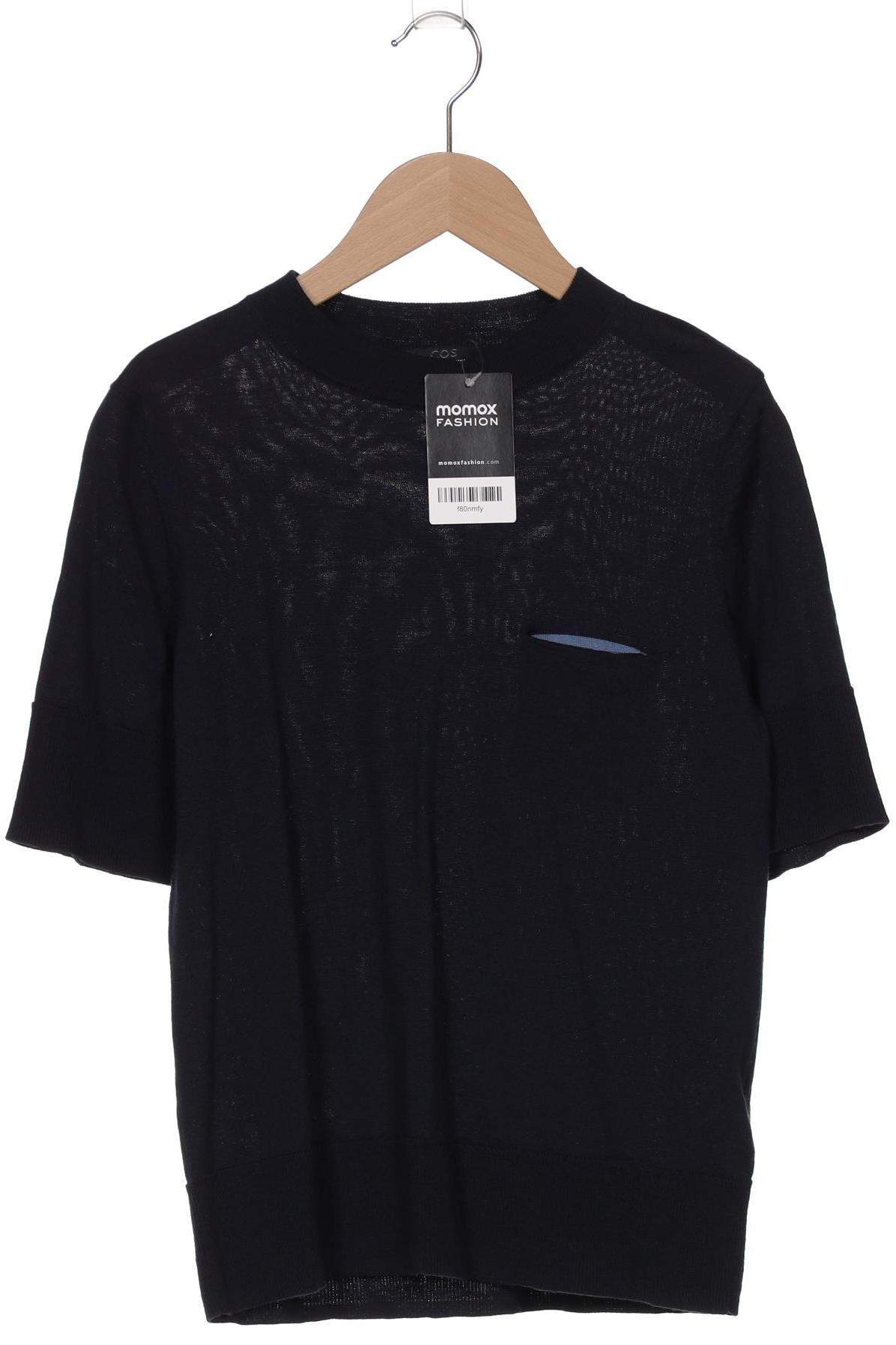 

COS Damen Pullover, marineblau, Gr. 34
