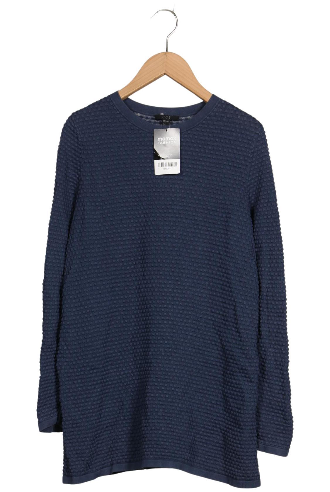 

COS Damen Pullover, marineblau, Gr. 36