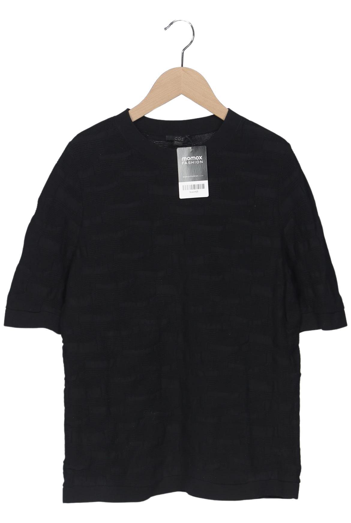 

COS Damen Pullover, schwarz, Gr. 38