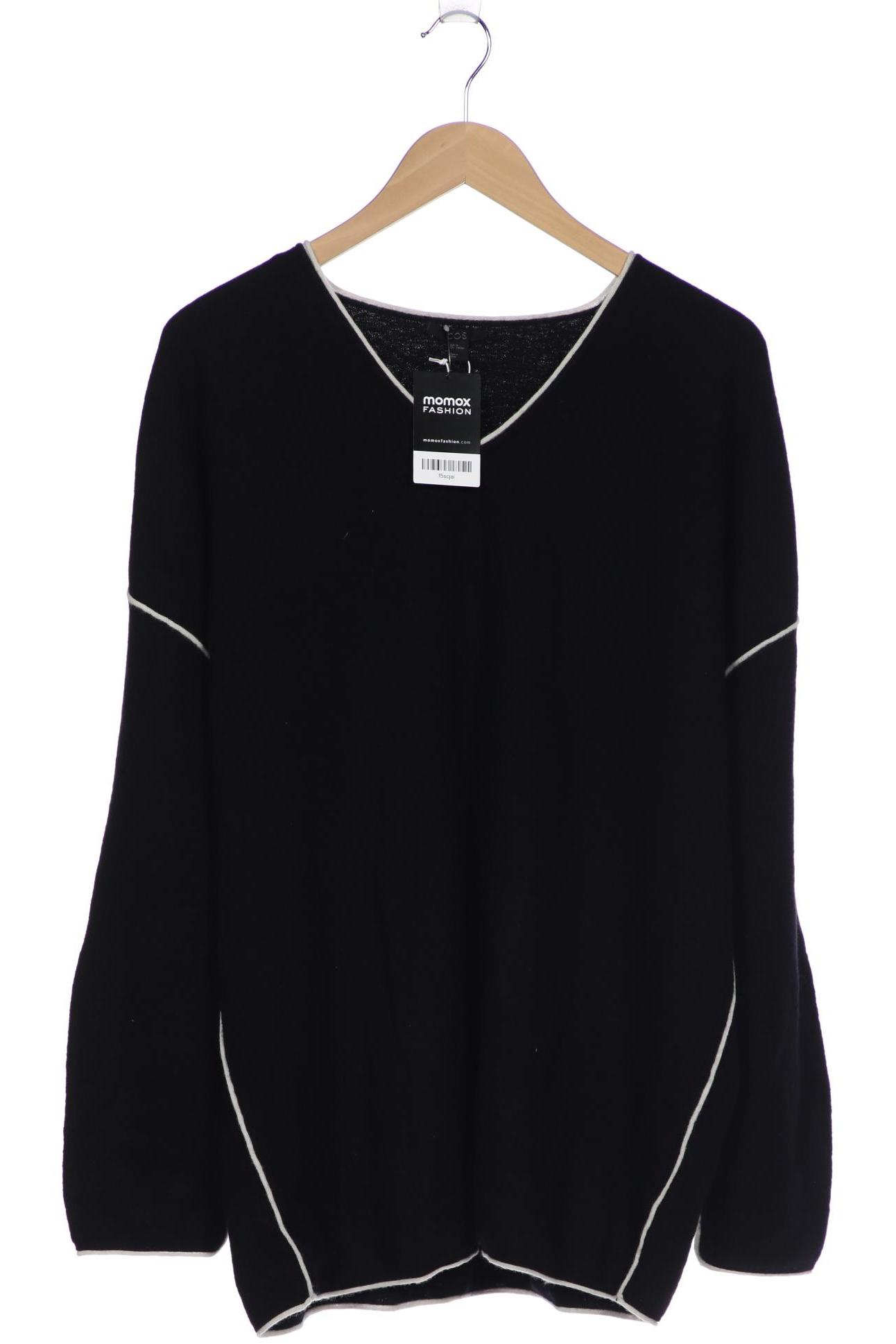 

COS Damen Pullover, schwarz, Gr. 38