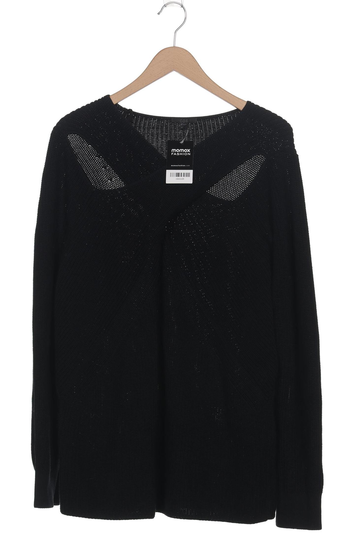 

COS Damen Pullover, schwarz, Gr. 42