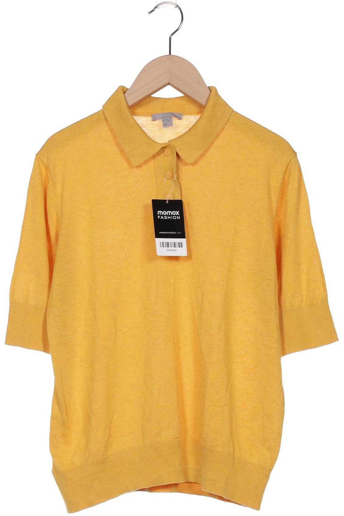 

COS Damen Pullover, gelb, Gr. 38