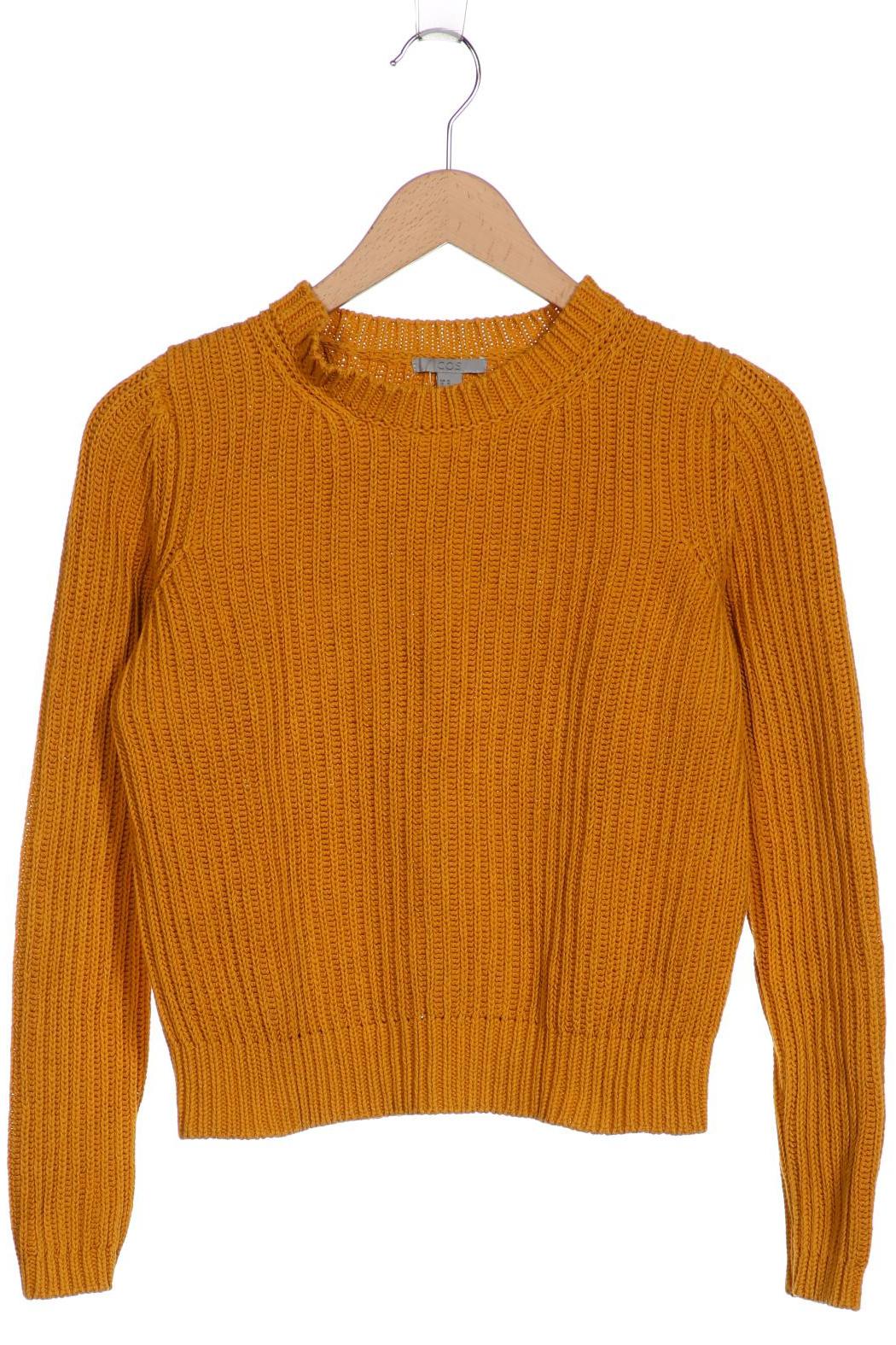 

COS Damen Pullover, orange, Gr. 34