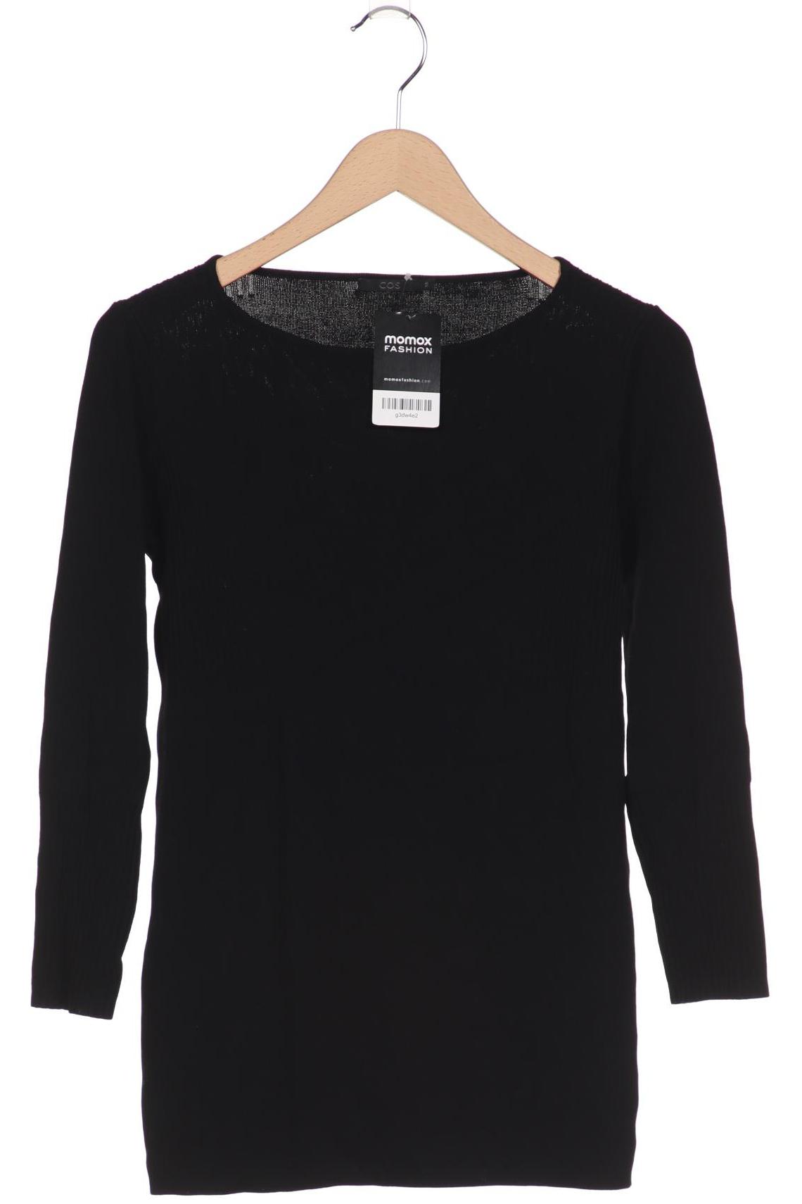 

COS Damen Pullover, schwarz