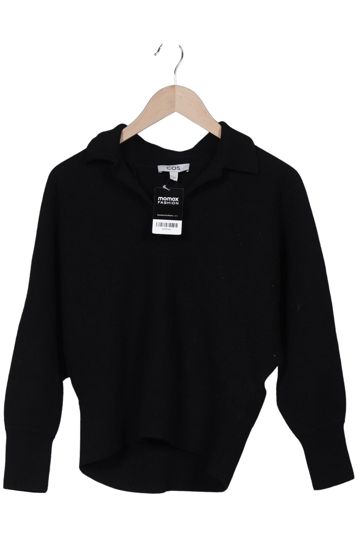 

COS Damen Pullover, schwarz, Gr. 42