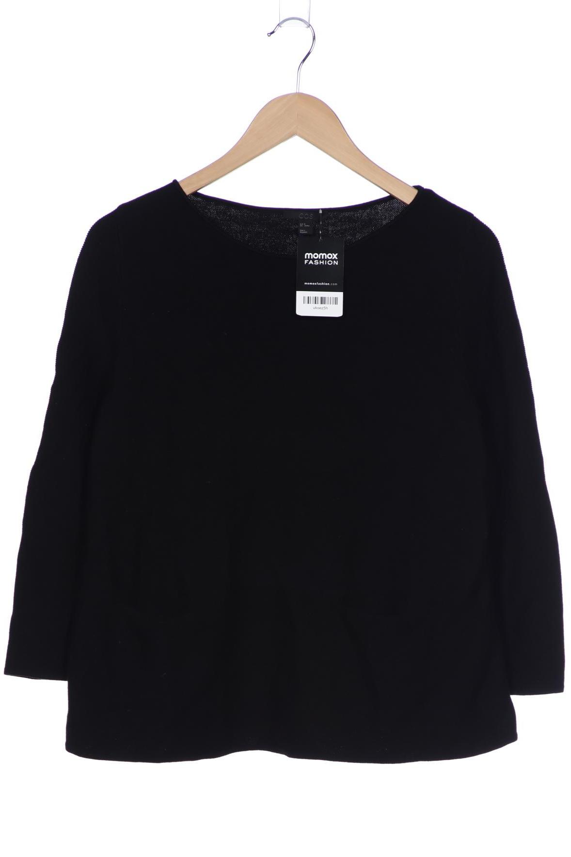 

COS Damen Pullover, schwarz, Gr. 38