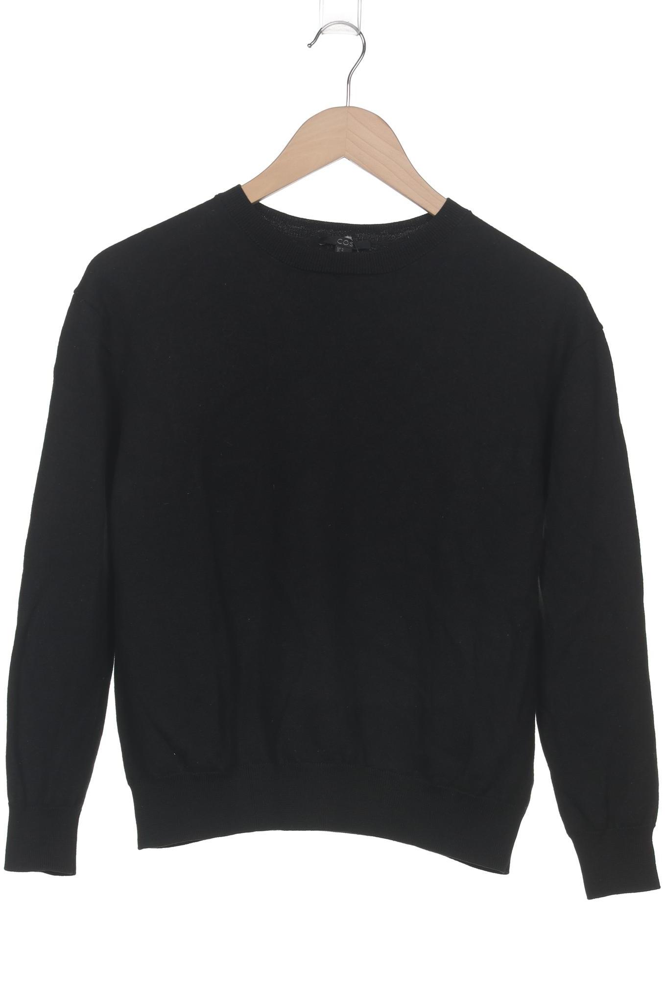 

COS Damen Pullover, schwarz, Gr. 38