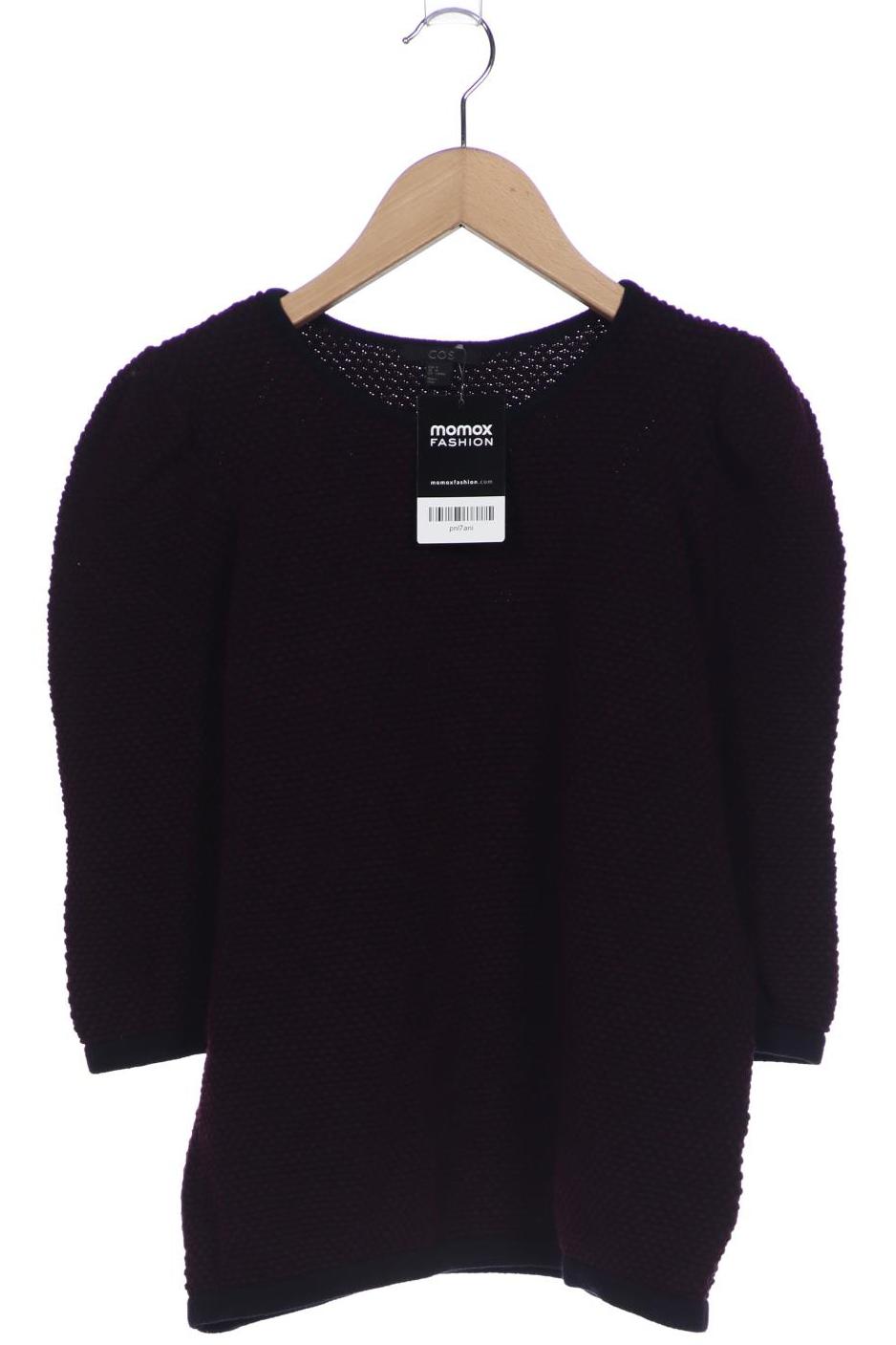 

COS Damen Pullover, bordeaux, Gr. 38