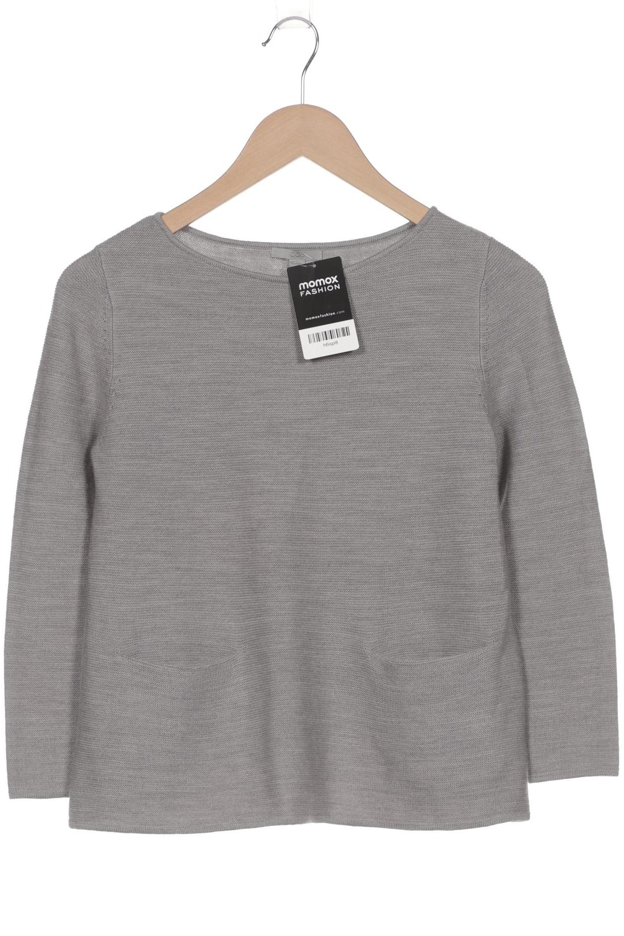 

COS Damen Pullover, grau, Gr. 34