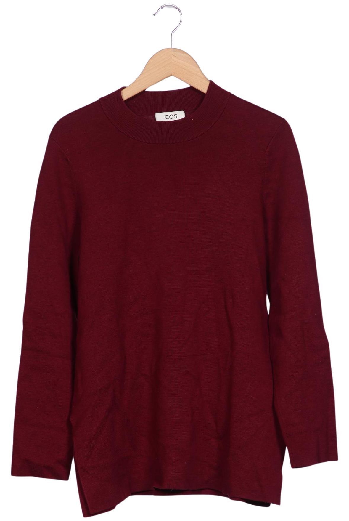 

COS Damen Pullover, bordeaux, Gr. 36