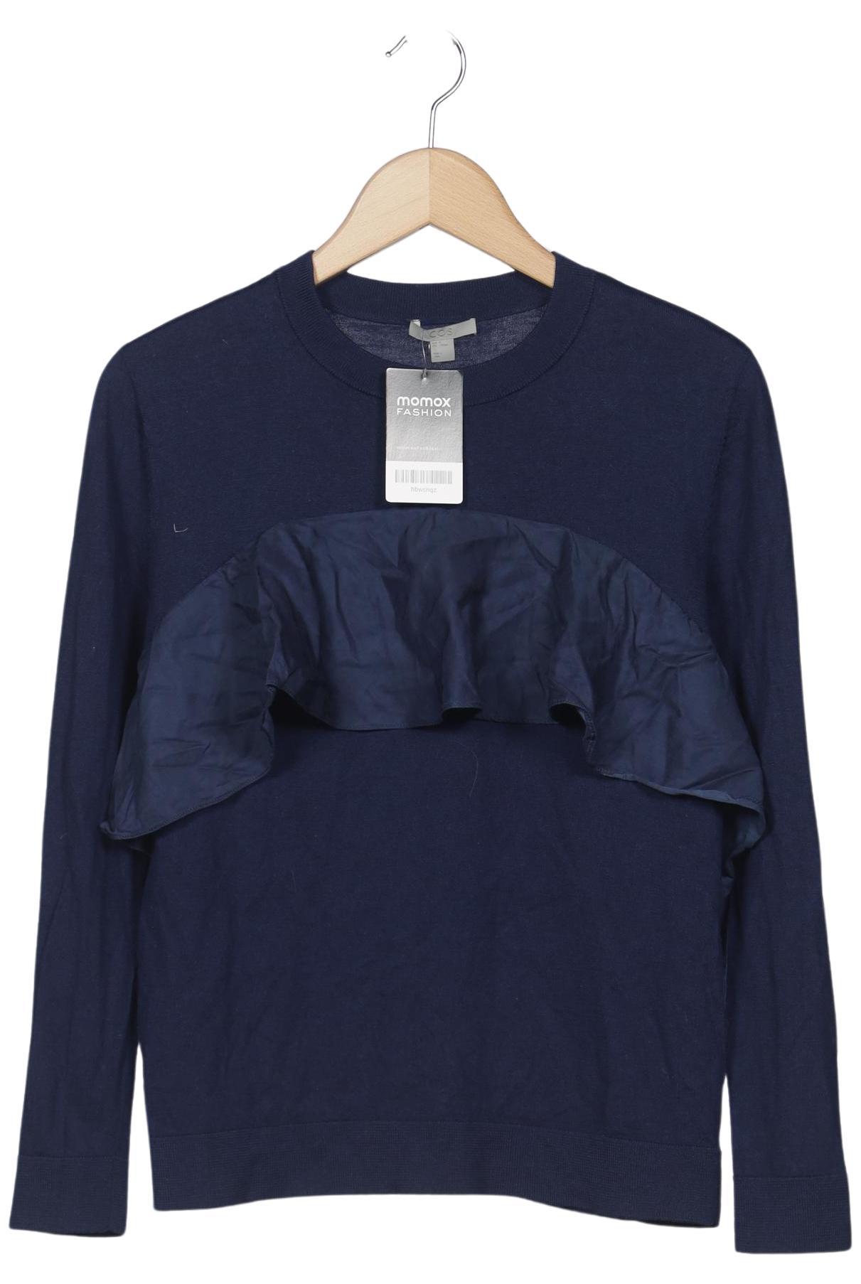 

COS Damen Pullover, marineblau, Gr. 38