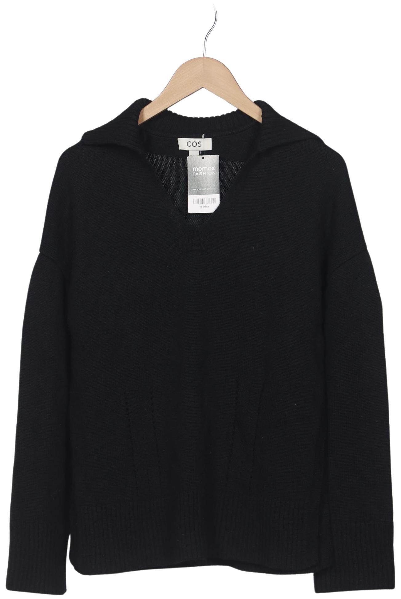 

COS Damen Pullover, schwarz, Gr. 34