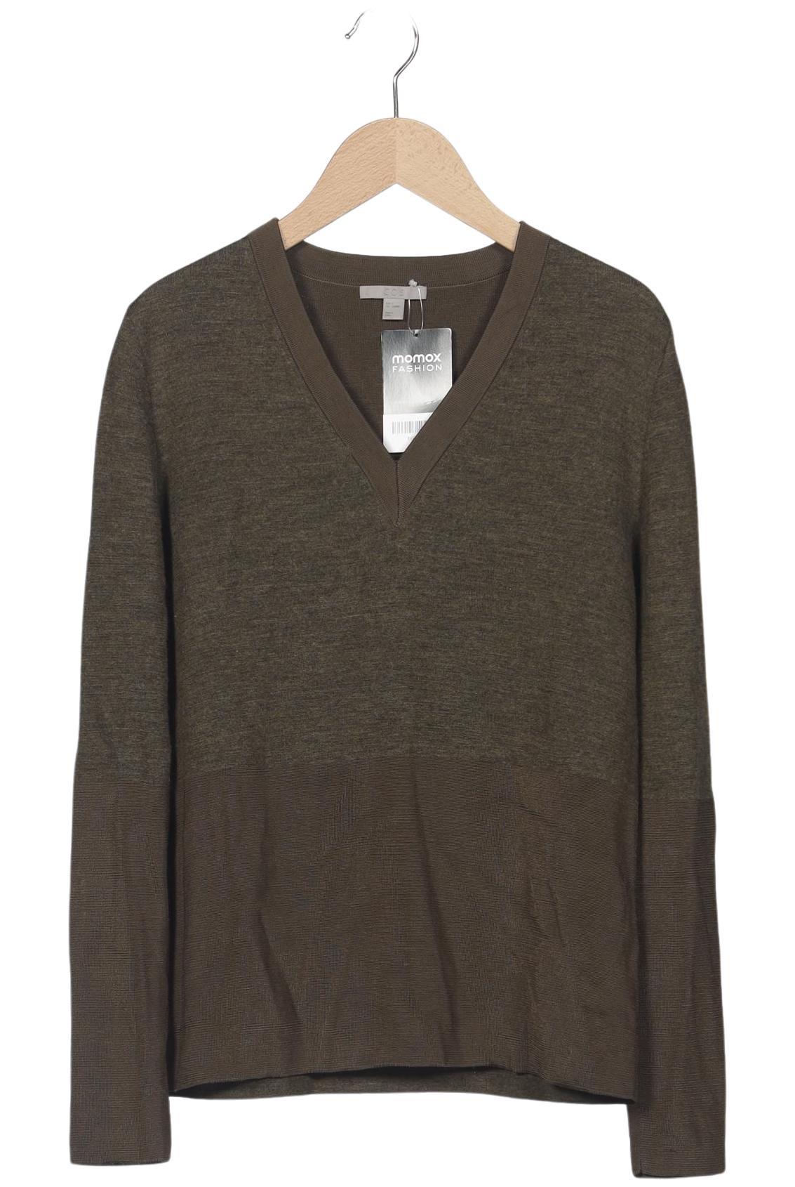 

COS Damen Pullover, grün, Gr. 36