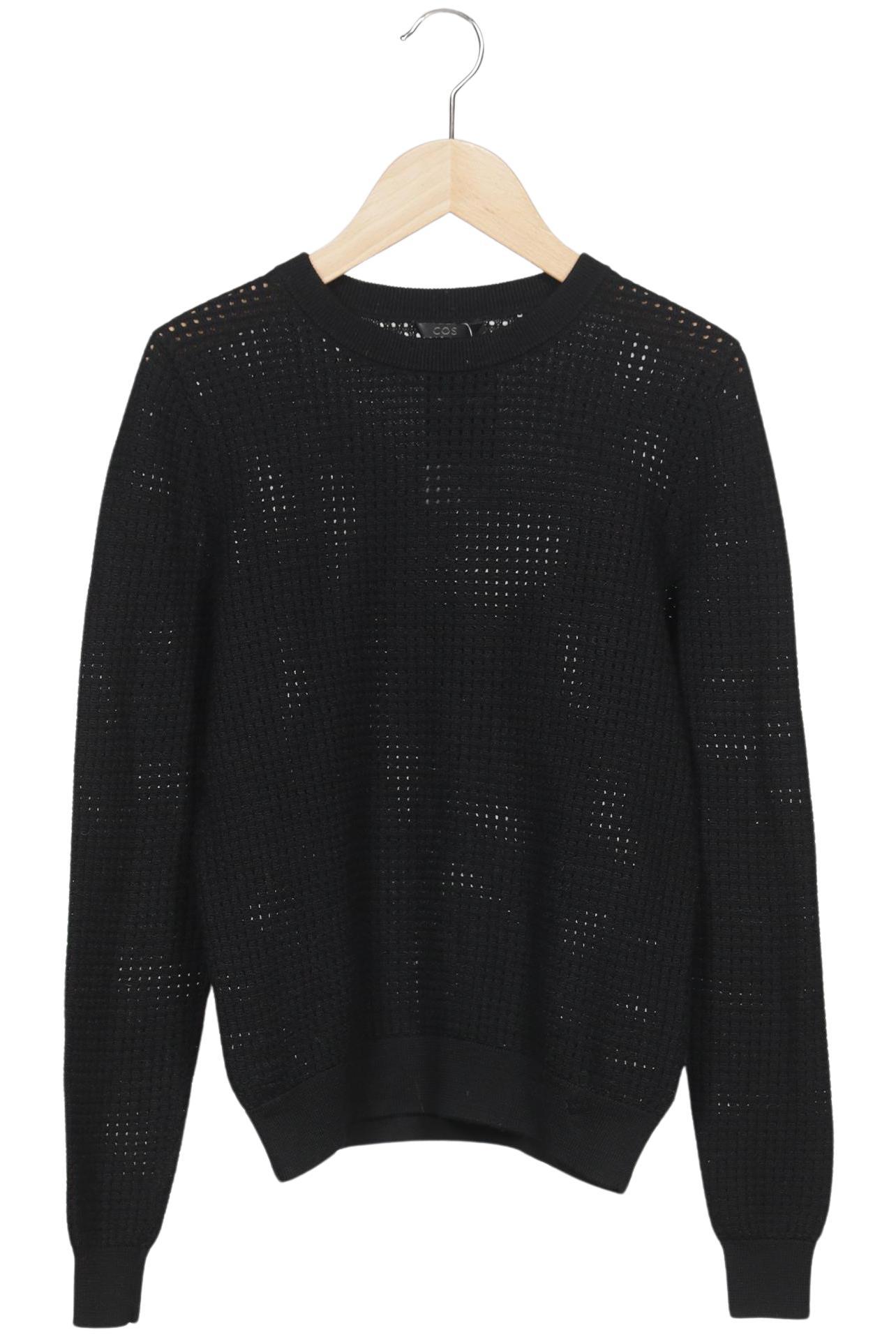 

COS Damen Pullover, schwarz, Gr. 34