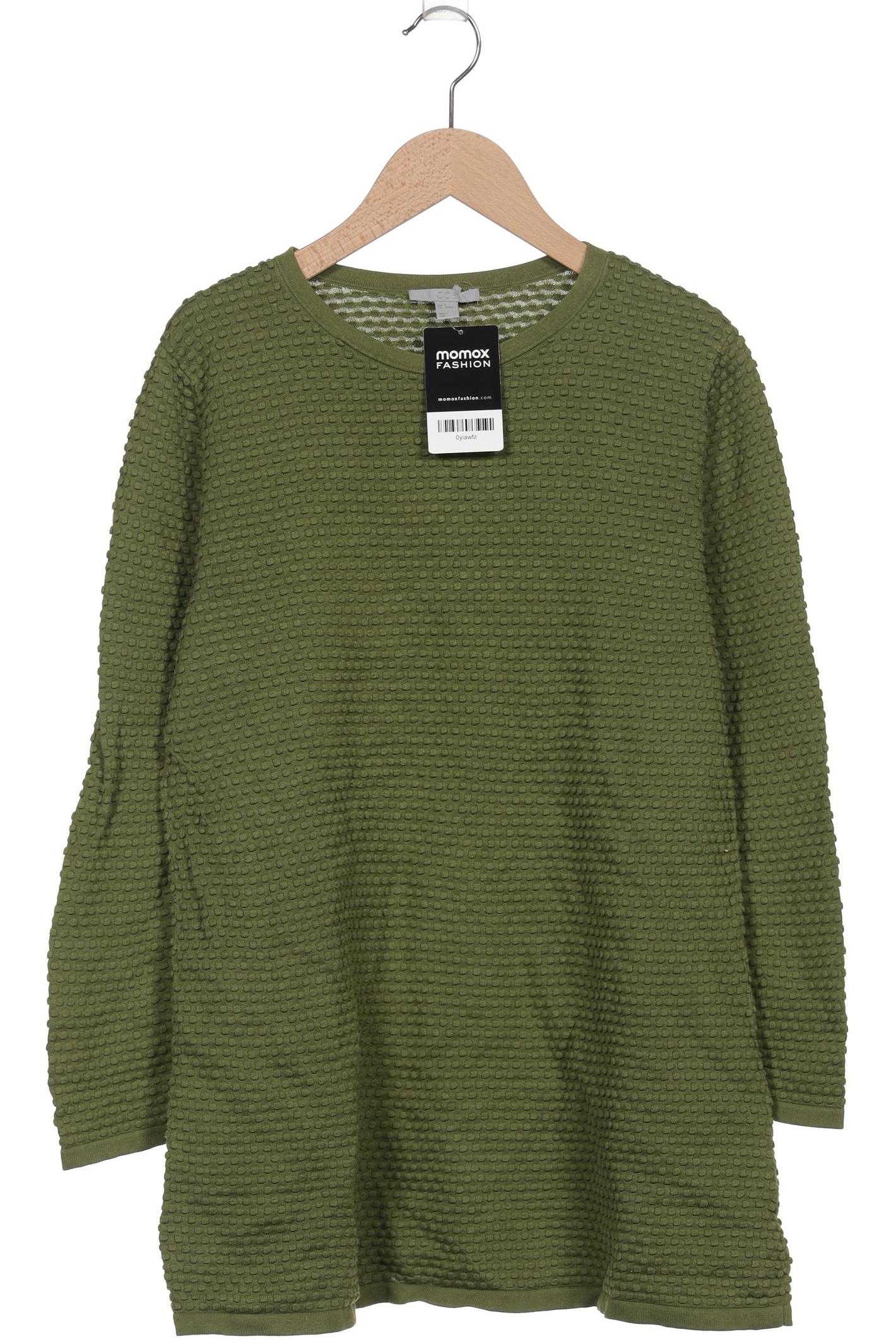 

COS Damen Pullover, grün, Gr. 38