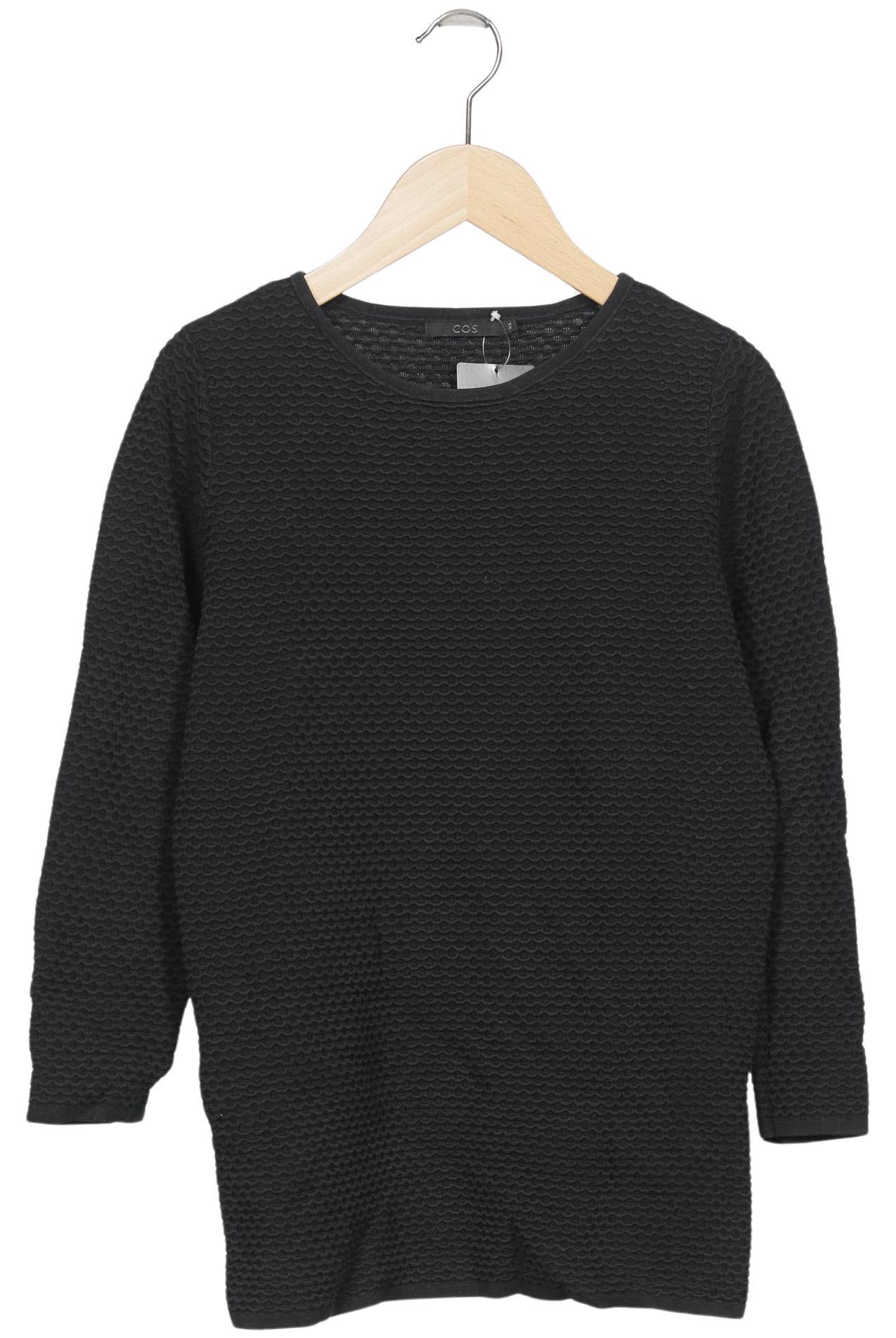 

COS Damen Pullover, schwarz, Gr. 34