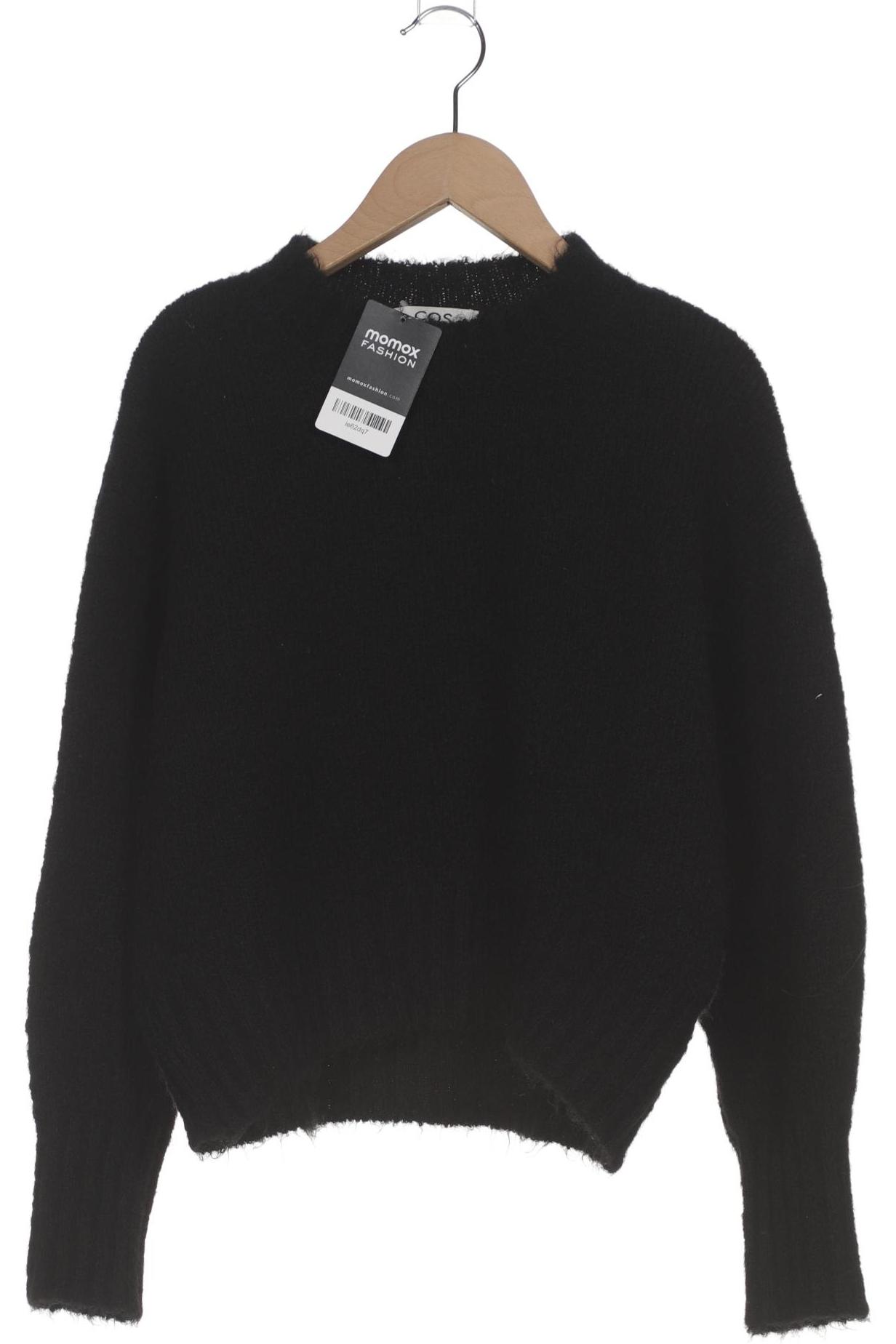 

COS Damen Pullover, schwarz, Gr. 34