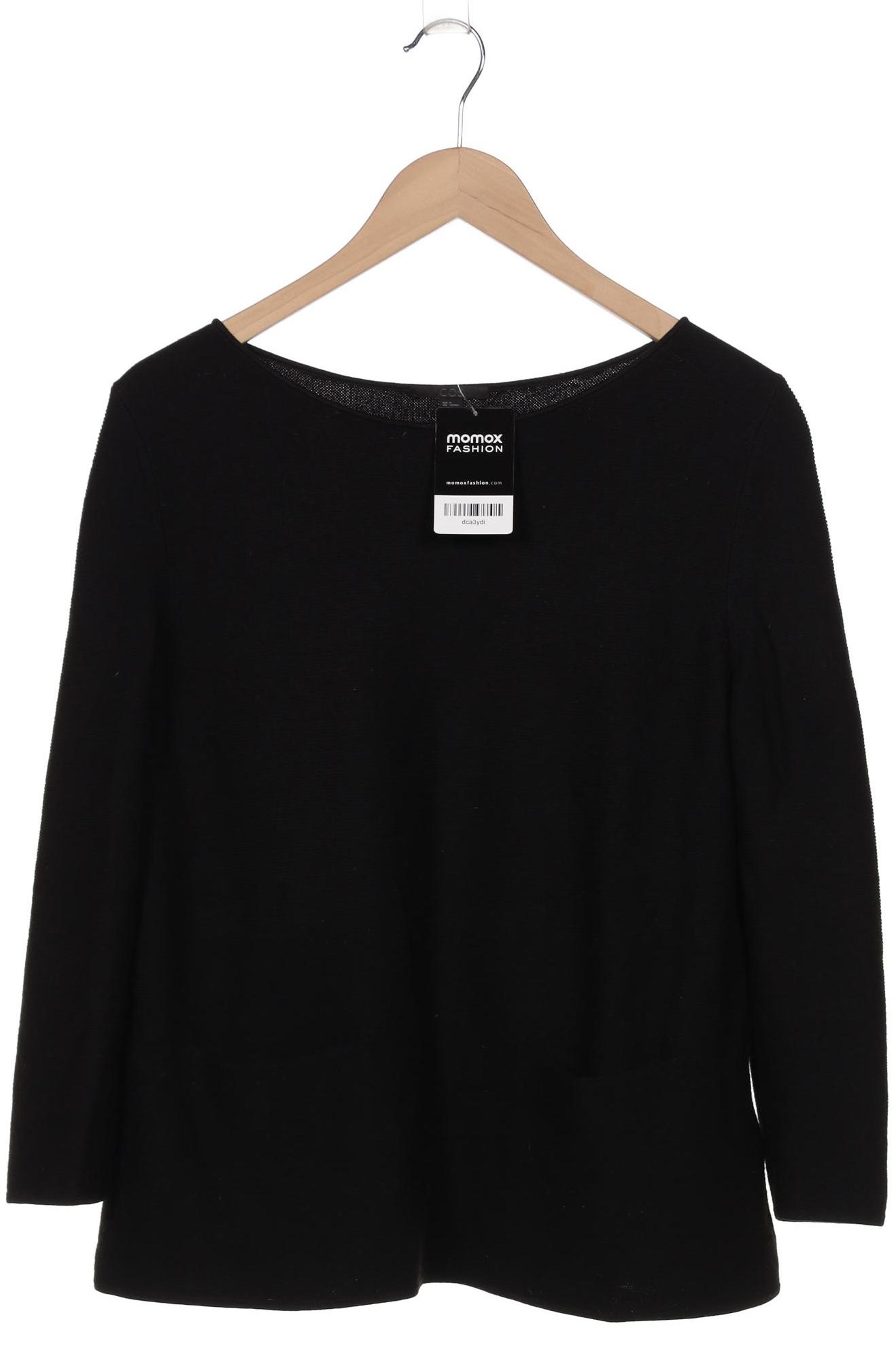 

COS Damen Pullover, schwarz, Gr. 38