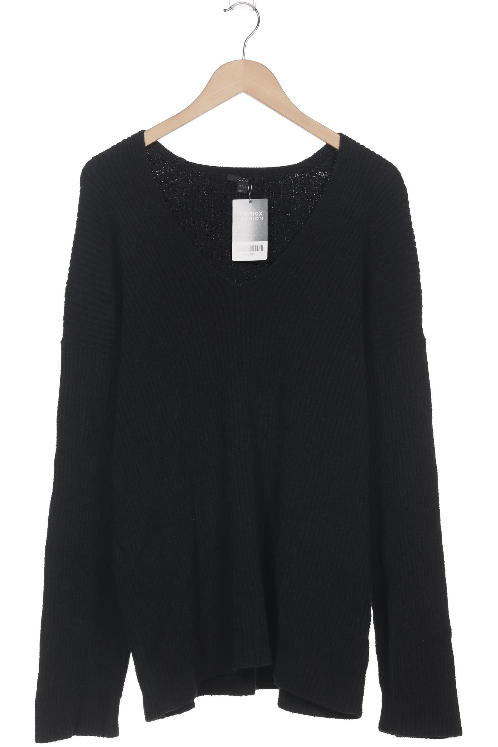 

COS Damen Pullover, schwarz, Gr. 38