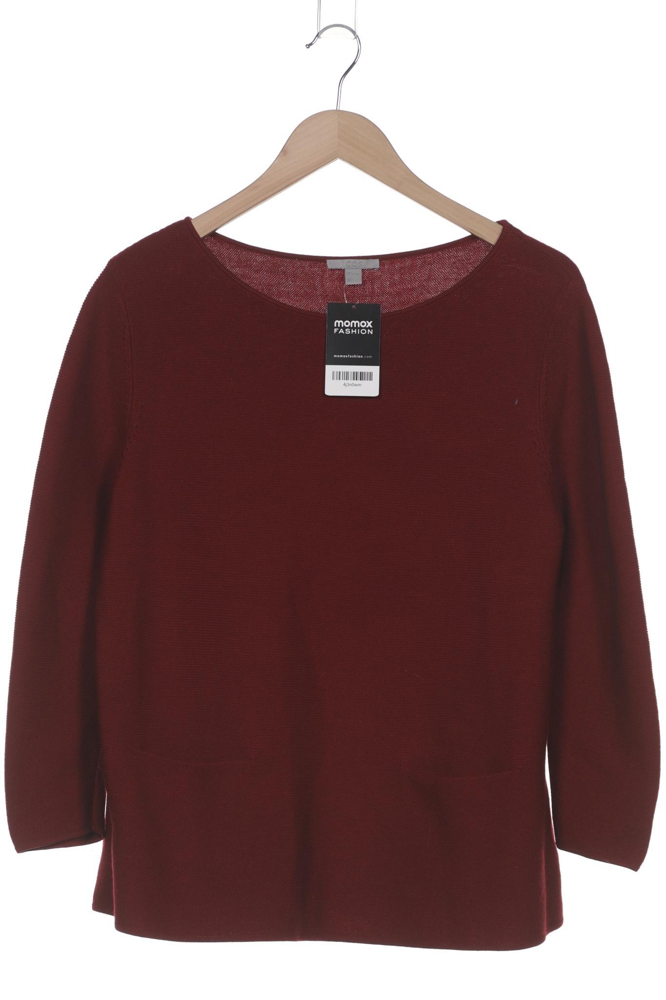

COS Damen Pullover, bordeaux, Gr. 42