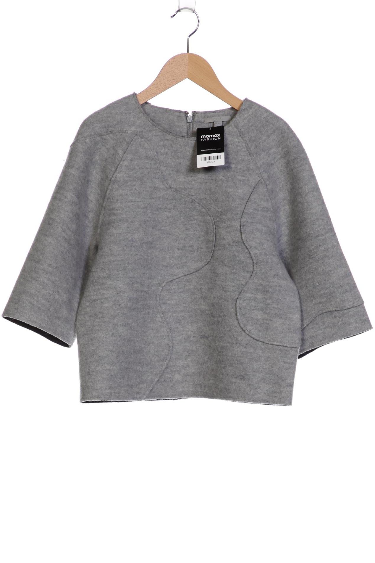 

COS Damen Pullover, grau, Gr. 34