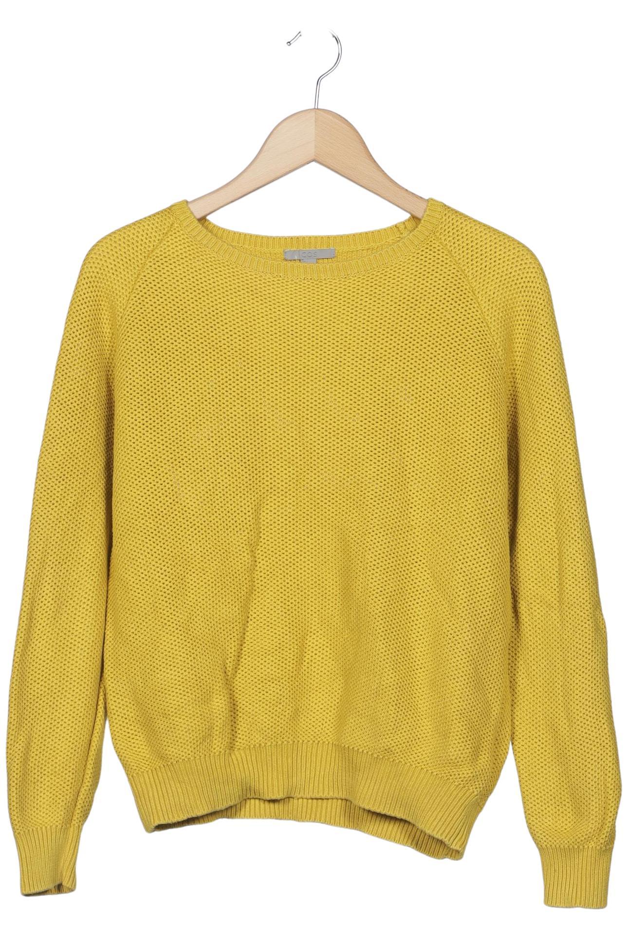 

COS Damen Pullover, gelb, Gr. 42