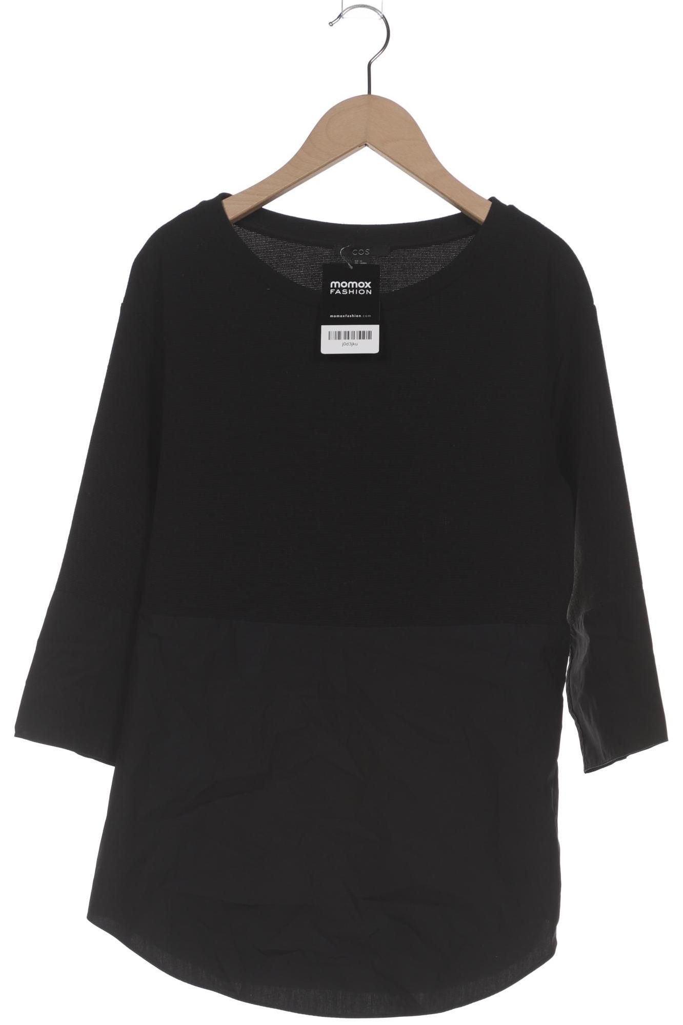

COS Damen Pullover, schwarz, Gr. 34
