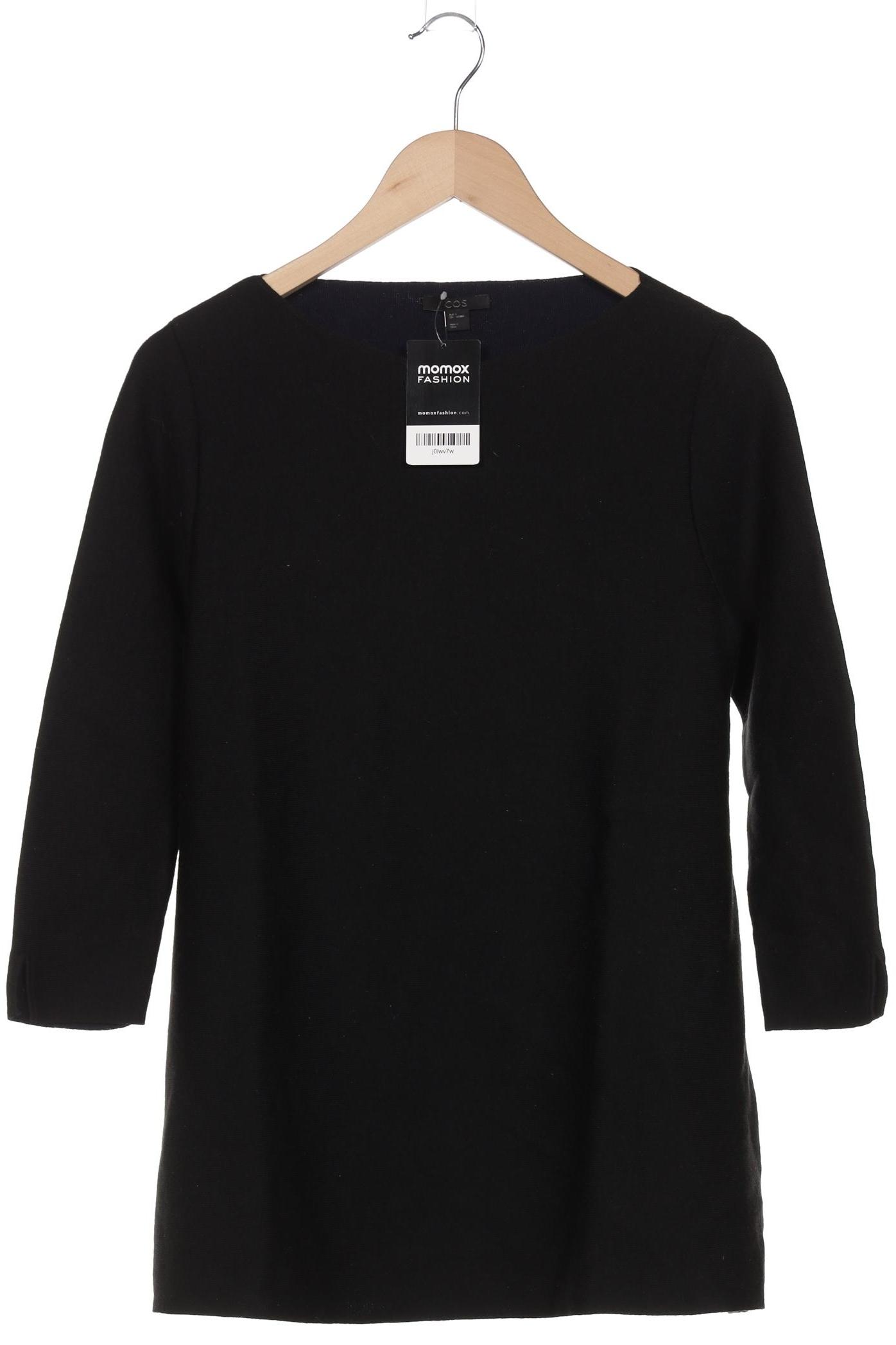 

COS Damen Pullover, schwarz, Gr. 36