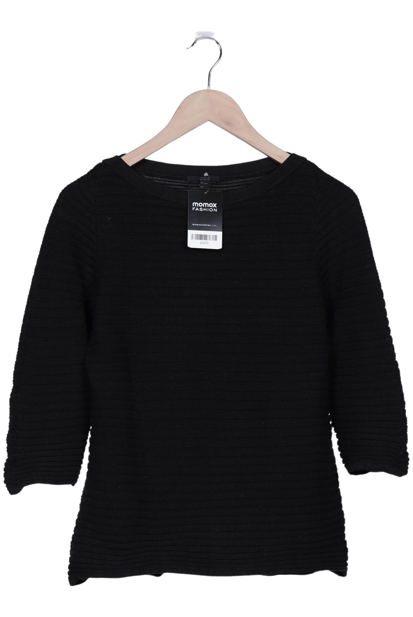 

COS Damen Pullover, schwarz, Gr. 36