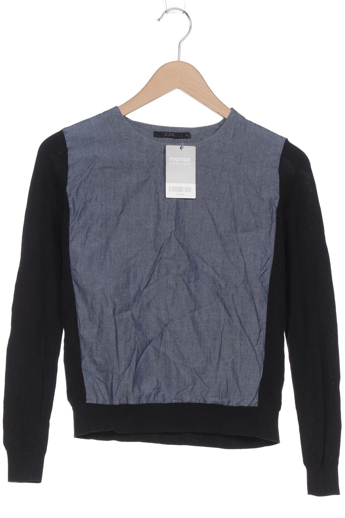 

COS Damen Pullover, schwarz