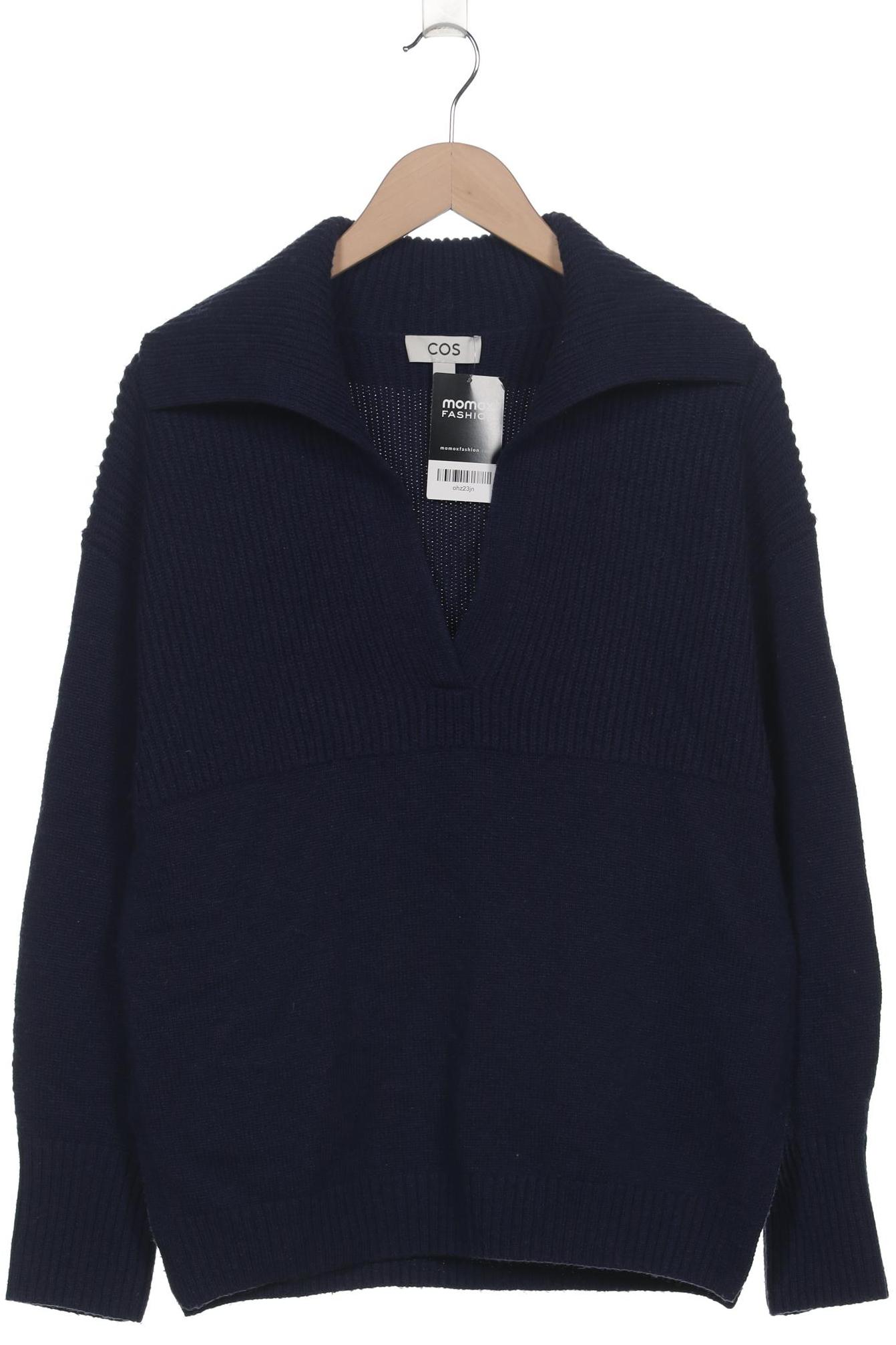 

COS Damen Pullover, marineblau, Gr. 36