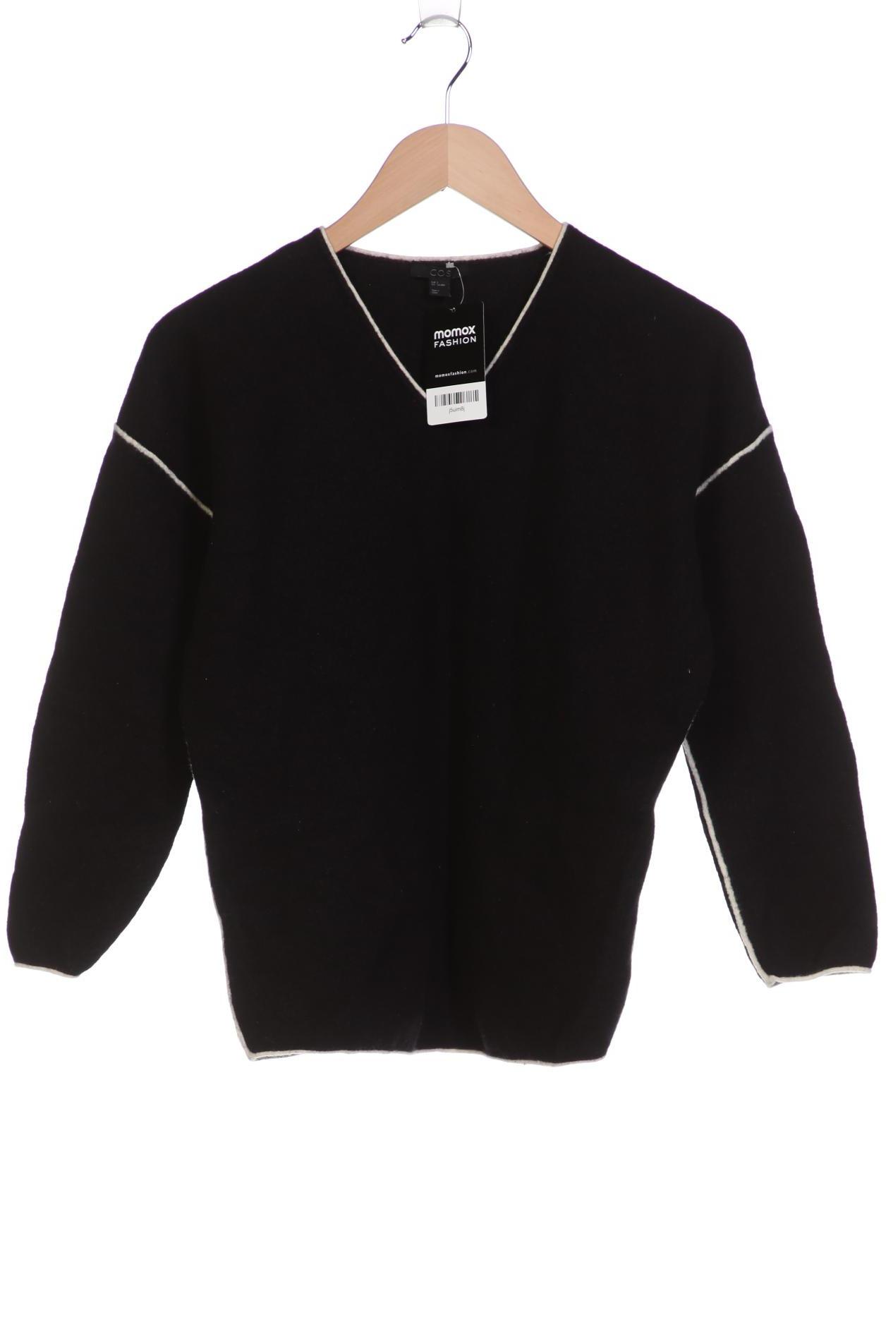 

COS Damen Pullover, schwarz, Gr. 36